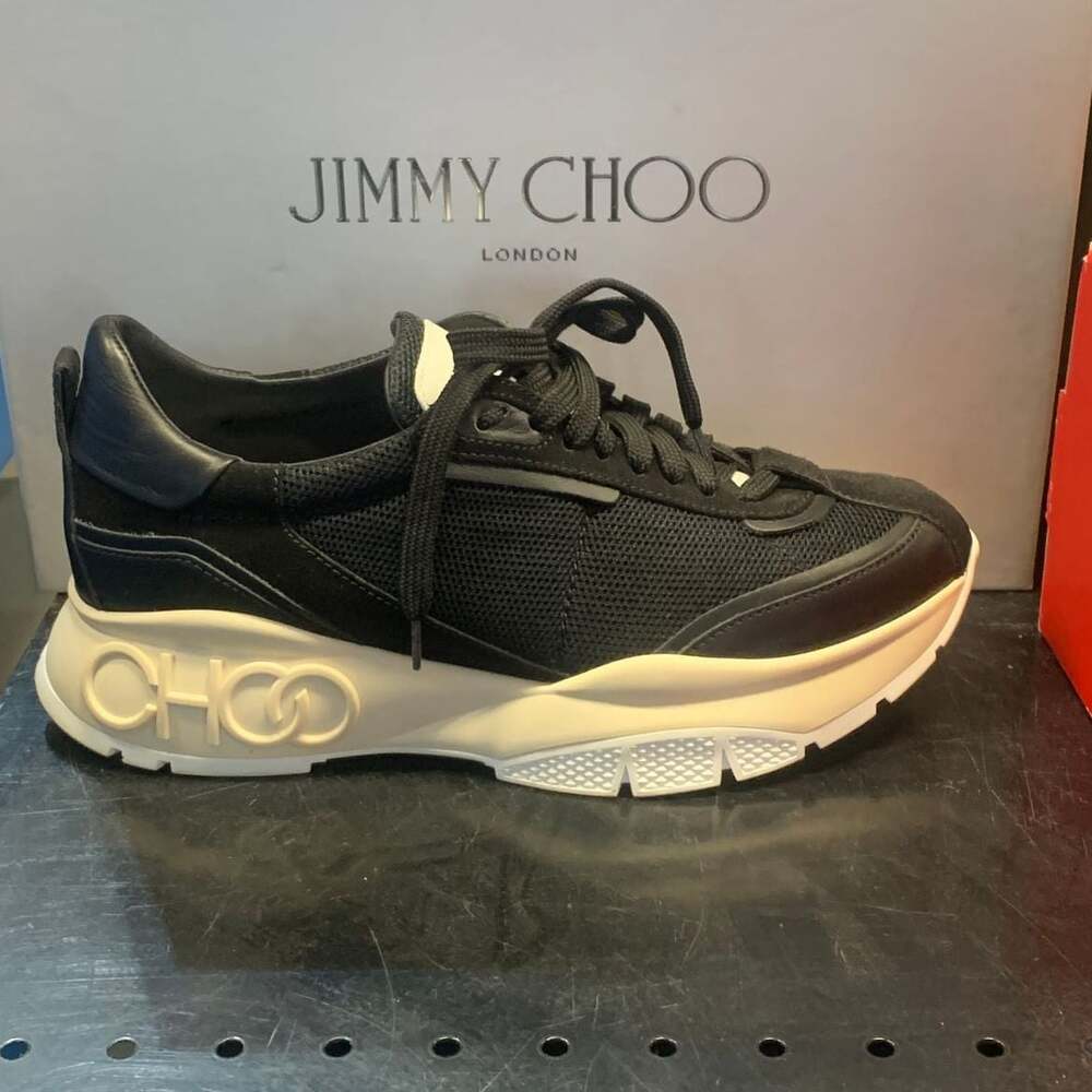 Authentic Jimmy Choo Men's Black Raine